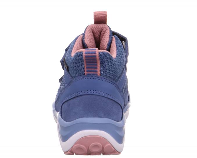 Superfit Blue/Pink Toddlers SPORT5 - Sneakers high with Velcro Fastener Z6Z8836