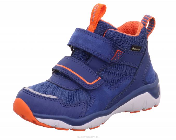 Superfit Blue/Red Toddlers SPORT5 - Sneakers high with Velcro Fastener Z6Z8847