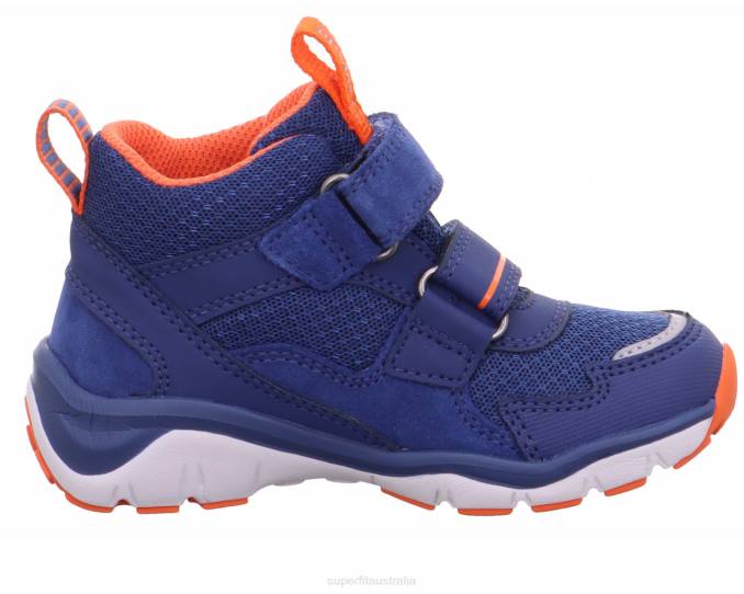 Superfit Blue/Red Toddlers SPORT5 - Sneakers high with Velcro Fastener Z6Z8847