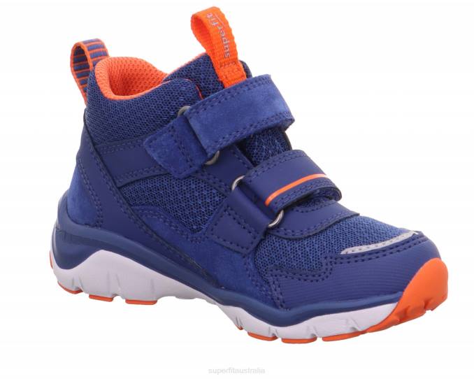 Superfit Blue/Red Toddlers SPORT5 - Sneakers high with Velcro Fastener Z6Z8847