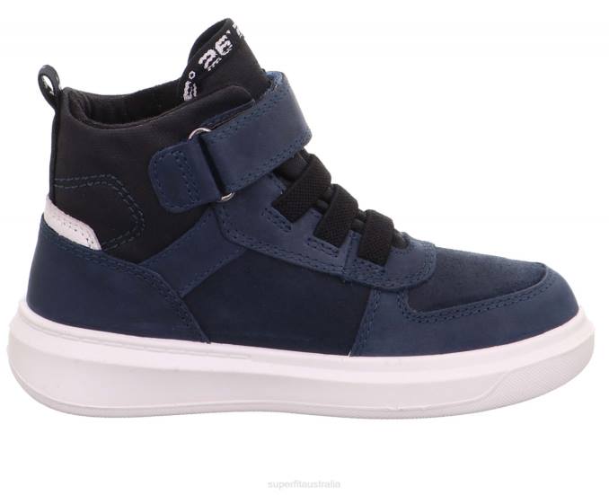 Superfit Blue Toddlers COSMO - Sneakers high with Velcro Fastener Z6Z8845