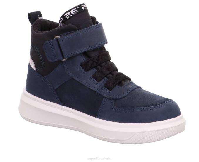 Superfit Blue Toddlers COSMO - Sneakers high with Velcro Fastener Z6Z8845