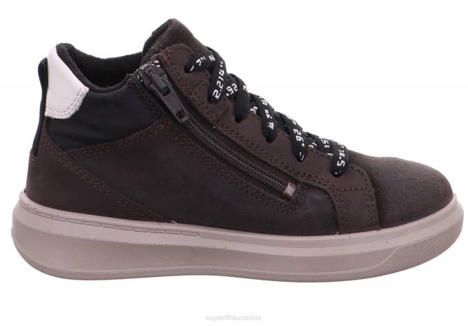 Superfit Brown Toddlers COSMO - Sneakers high with Zip Z6Z8838