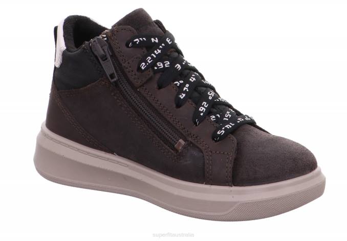 Superfit Brown Toddlers COSMO - Sneakers high with Zip Z6Z8838