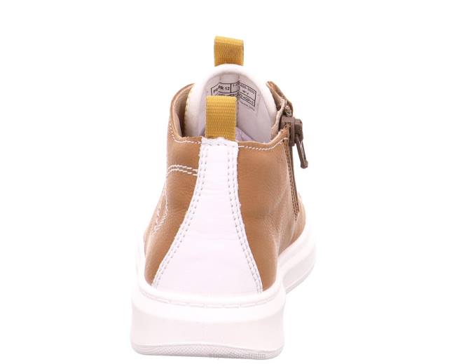 Superfit Brown/White Toddlers COSMO - Sneakers high with Lacing Z6Z8787