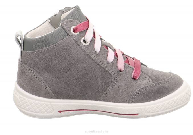 Superfit Light Grey Toddlers TENSY - Sneakers high with Zip Z6Z8827