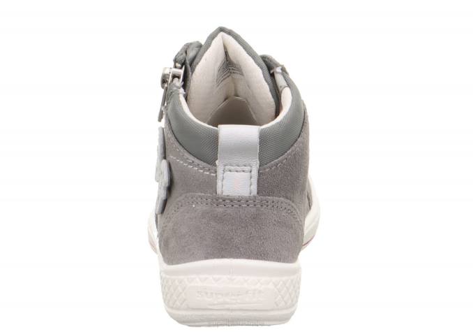 Superfit Light Grey Toddlers TENSY - Sneakers high with Zip Z6Z8827