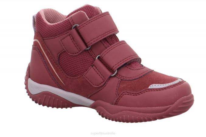 Superfit Pink Toddlers STORM - Sneakers high with Velcro Fastener Z6Z8866