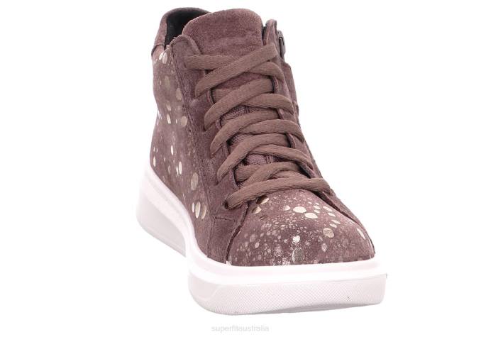 Superfit Purple/Silver Toddlers COSMO - Sneakers high with Zip Z6Z8867