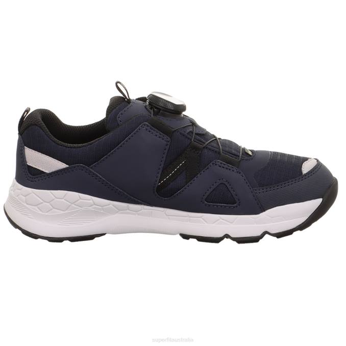 Superfit Blue/Black Toddlers FREE RIDE - Sneakers low with BOA Fit System Z6Z8893