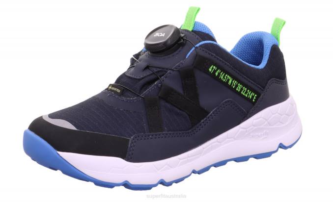 Superfit Blue/Light Blue Toddlers FREE RIDE - Sneakers low with BOA Fit System Z6Z8896