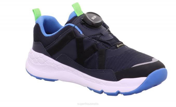 Superfit Blue/Light Blue Toddlers FREE RIDE - Sneakers low with BOA Fit System Z6Z8896