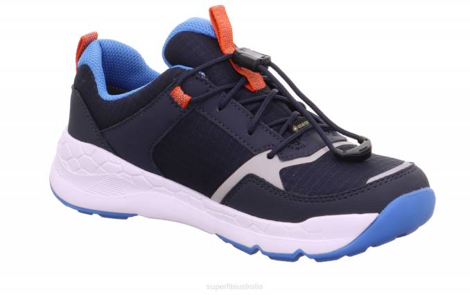 Superfit Blue/Light Blue Toddlers FREE RIDE - Sneakers low with Quick release fastener Z6Z8885