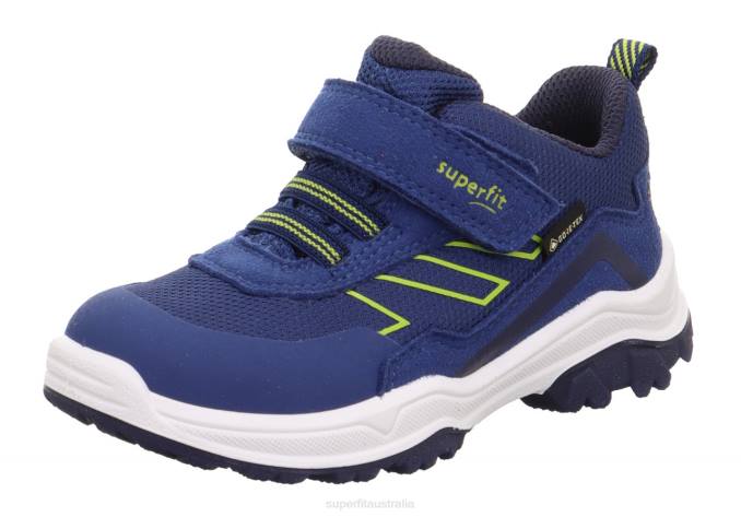 Superfit Blue/Light Green Toddlers JUPITER - Sneakers low with Velcro Fastener Z6Z8770