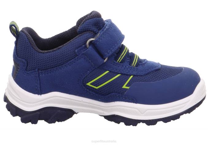 Superfit Blue/Light Green Toddlers JUPITER - Sneakers low with Velcro Fastener Z6Z8770