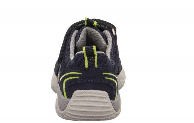 Superfit Blue/Light Green Toddlers STORM - Sneakers low with Velcro Fastener Z6Z8796