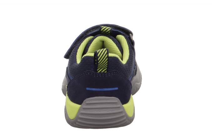 Superfit Blue/Light Green Toddlers STORM - Sneakers low with Velcro Fastener Z6Z8858