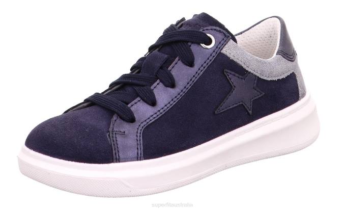 Superfit Blue/Light grey Toddlers COSMO - Sneakers low with Lacing Z6Z8784