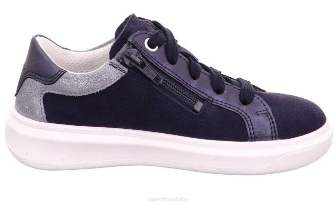 Superfit Blue/Light grey Toddlers COSMO - Sneakers low with Lacing Z6Z8784