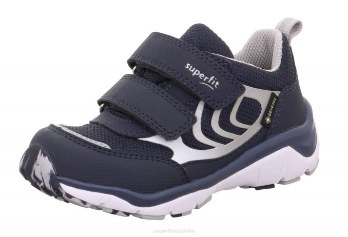 Superfit Blue/Light grey Toddlers SPORT5 - Sneakers low with Velcro Fastener Z6Z8833