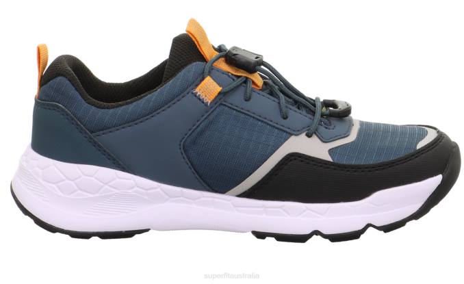 Superfit Blue/Orange Toddlers FREE RIDE - Sneakers low with Quick release fastener Z6Z8895