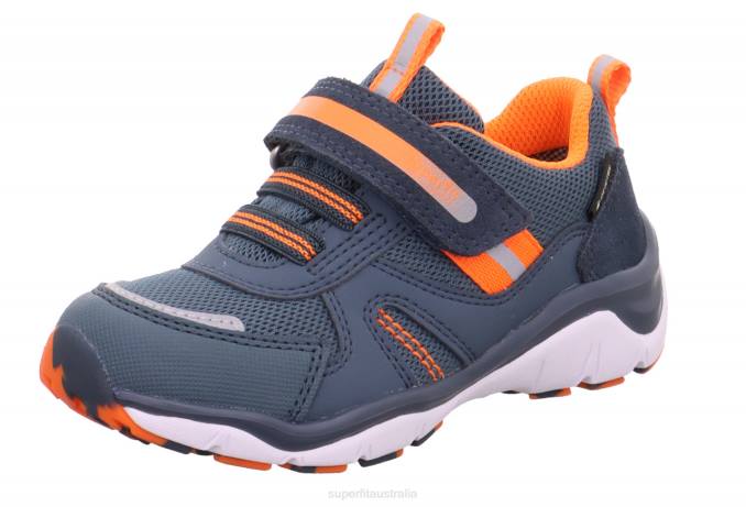 Superfit Blue/Orange Toddlers SPORT5 - Sneakers low with Velcro Fastener Z6Z8771