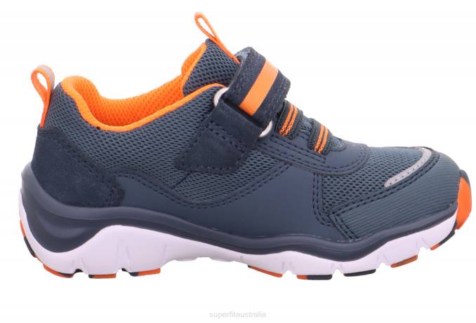 Superfit Blue/Orange Toddlers SPORT5 - Sneakers low with Velcro Fastener Z6Z8771