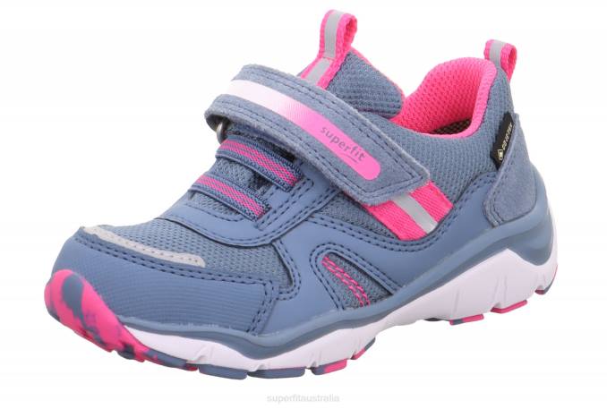 Superfit Blue/Pink Toddlers SPORT5 - Sneakers low with Velcro Fastener Z6Z8804