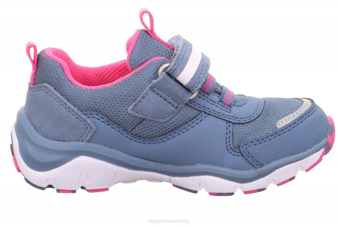 Superfit Blue/Pink Toddlers SPORT5 - Sneakers low with Velcro Fastener Z6Z8804