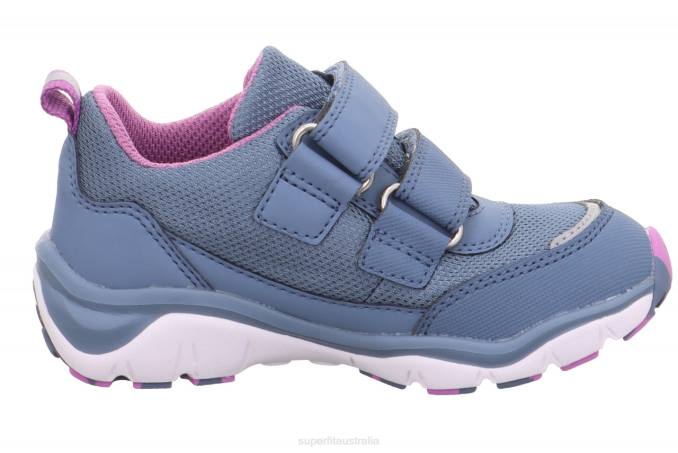 Superfit Blue/Pink Toddlers SPORT5 - Sneakers low with Velcro Fastener Z6Z8830