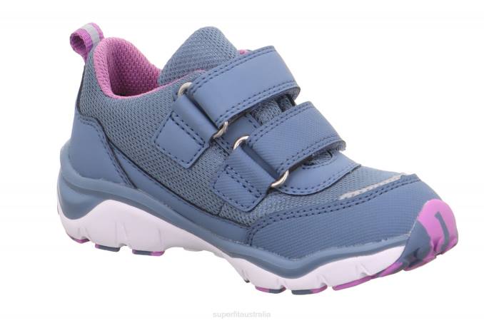 Superfit Blue/Pink Toddlers SPORT5 - Sneakers low with Velcro Fastener Z6Z8830