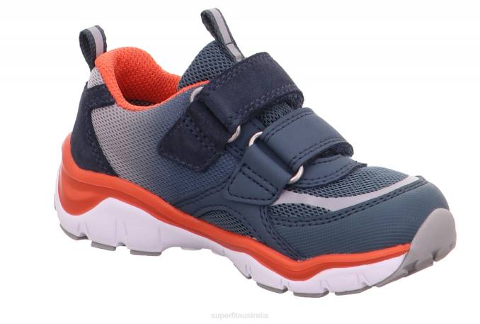 Superfit Blue/Red Toddlers SPORT5 - Sneakers low with Velcro Fastener Z6Z8808