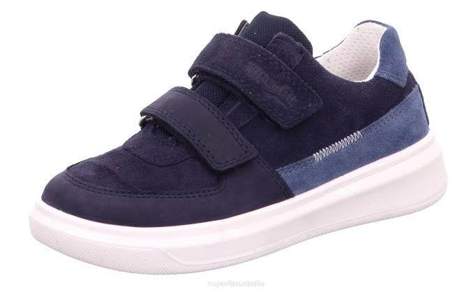 Superfit Blue Toddlers COSMO - Sneakers low with Velcro Fastener Z6Z8778