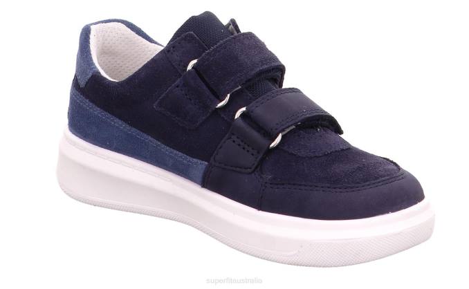 Superfit Blue Toddlers COSMO - Sneakers low with Velcro Fastener Z6Z8778