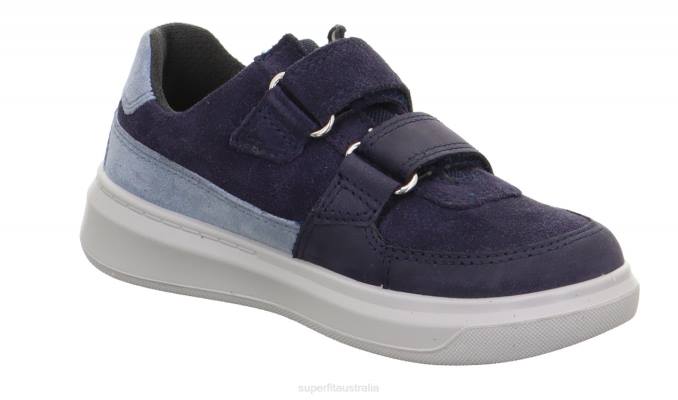 Superfit Blue Toddlers COSMO - Sneakers low with Velcro Fastener Z6Z8800