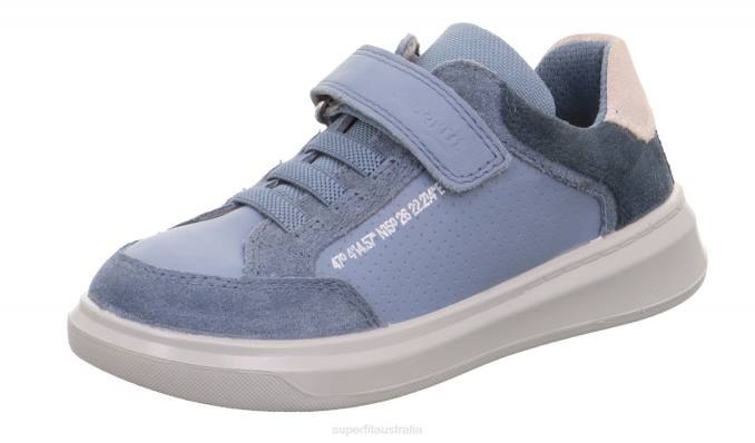 Superfit Blue Toddlers COSMO - Sneakers low with Velcro Fastener Z6Z8812