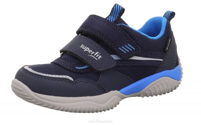 Superfit Blue Toddlers STORM - Sneakers low with Velcro Fastener Z6Z8817