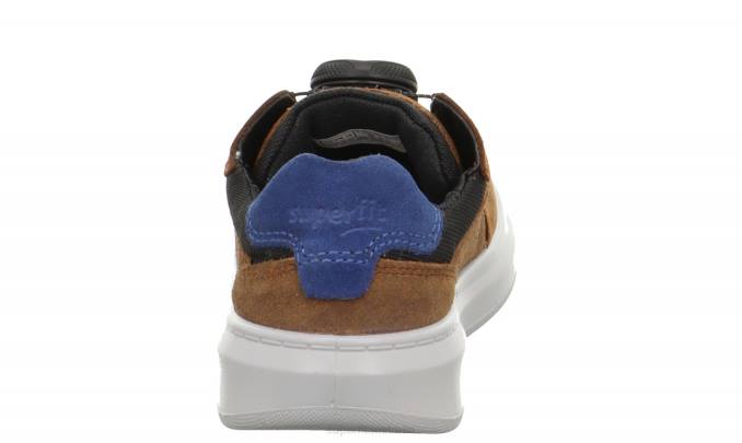 Superfit Brown/Blue Toddlers COSMO - Sneakers low with BOA Fit System Z6Z8815