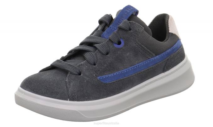 Superfit Grey/Blue Toddlers COSMO - Sneakers low with Lacing Z6Z8793