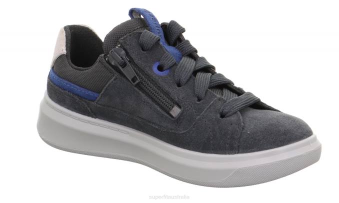 Superfit Grey/Blue Toddlers COSMO - Sneakers low with Lacing Z6Z8793