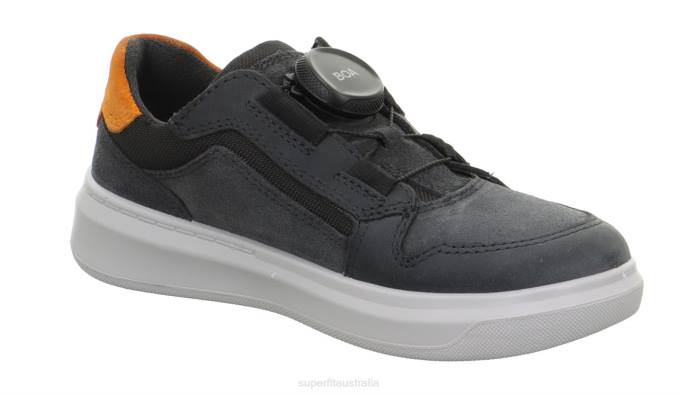 Superfit Grey/Orange Toddlers COSMO - Sneakers low with BOA Fit System Z6Z8832