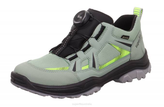 Superfit Light Green/Black Toddlers JUPITER - Sneakers low with BOA Fit System Z6Z8886