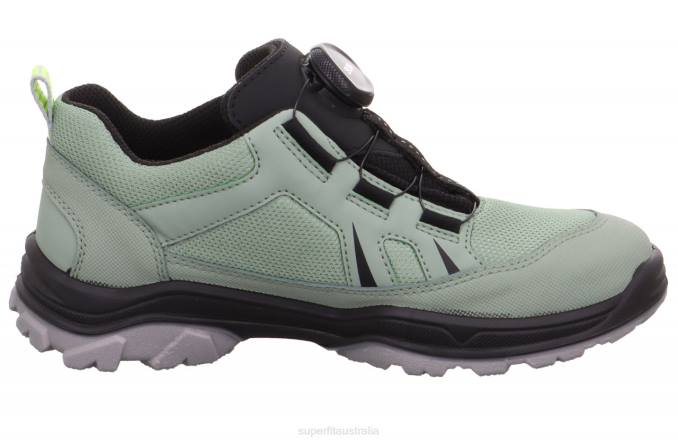 Superfit Light Green/Black Toddlers JUPITER - Sneakers low with BOA Fit System Z6Z8886