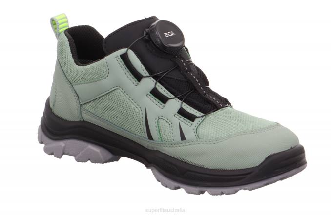 Superfit Light Green/Black Toddlers JUPITER - Sneakers low with BOA Fit System Z6Z8886