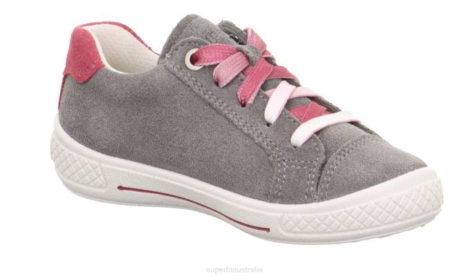 Superfit Light Grey Toddlers TENSY - Sneakers low with Zip Z6Z8798