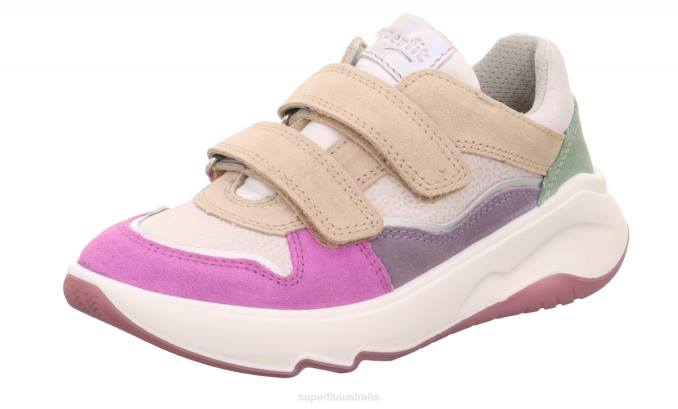 Superfit Multi Colour Toddlers MELODY - Sneakers low with Velcro Fastener Z6Z8782