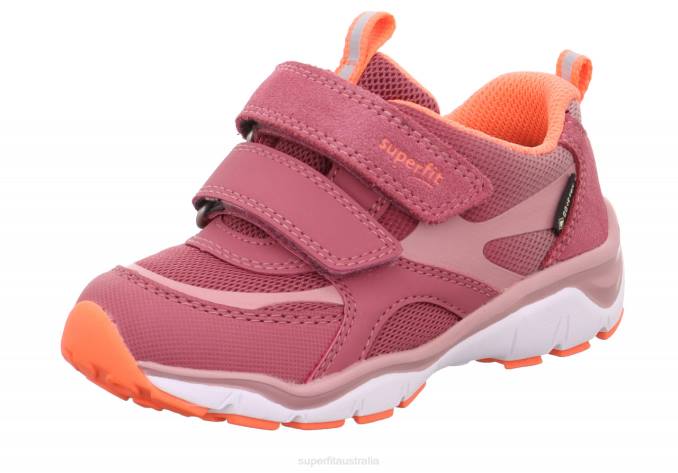 Superfit Pink/Orange Toddlers SPORT5 - Sneakers low with Velcro Fastener Z6Z8773