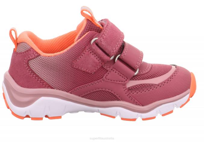 Superfit Pink/Orange Toddlers SPORT5 - Sneakers low with Velcro Fastener Z6Z8773