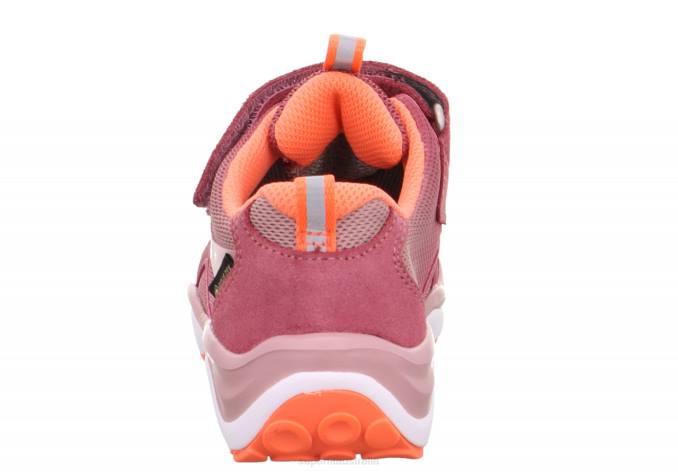 Superfit Pink/Orange Toddlers SPORT5 - Sneakers low with Velcro Fastener Z6Z8773