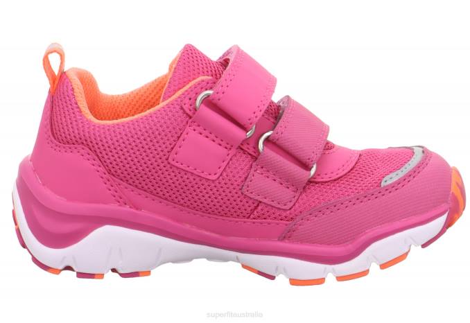 Superfit Pink/Orange Toddlers SPORT5 - Sneakers low with Velcro Fastener Z6Z8828